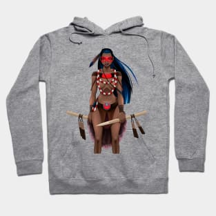 Beautiful amazon warrior Hoodie